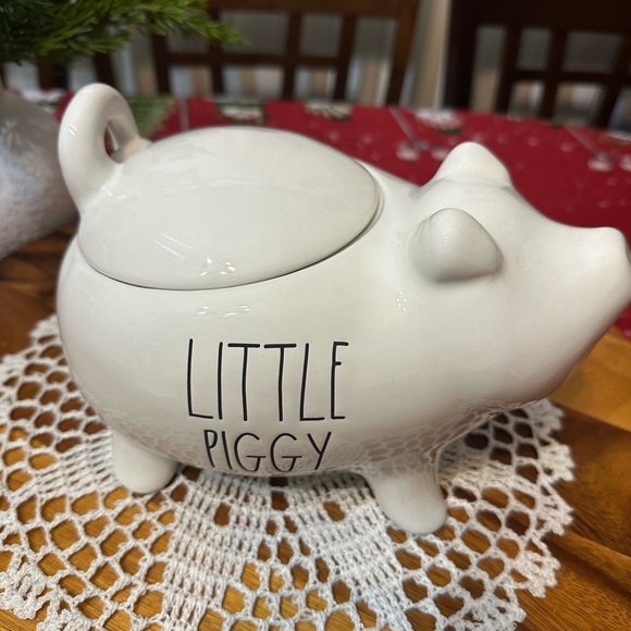 ceramic “LITTLE PIGGY 🐖” canister - Picture 3 of 12